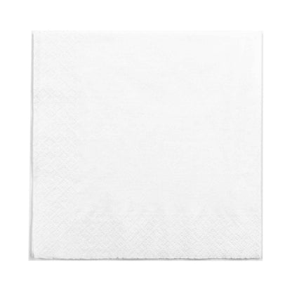 Vegware Compostable 33cm 2-ply White Napkin - Case of 2000
