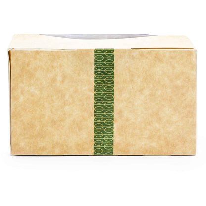 Vegware Compostable Bloomer Sandwich Kraft Box - Case of 500