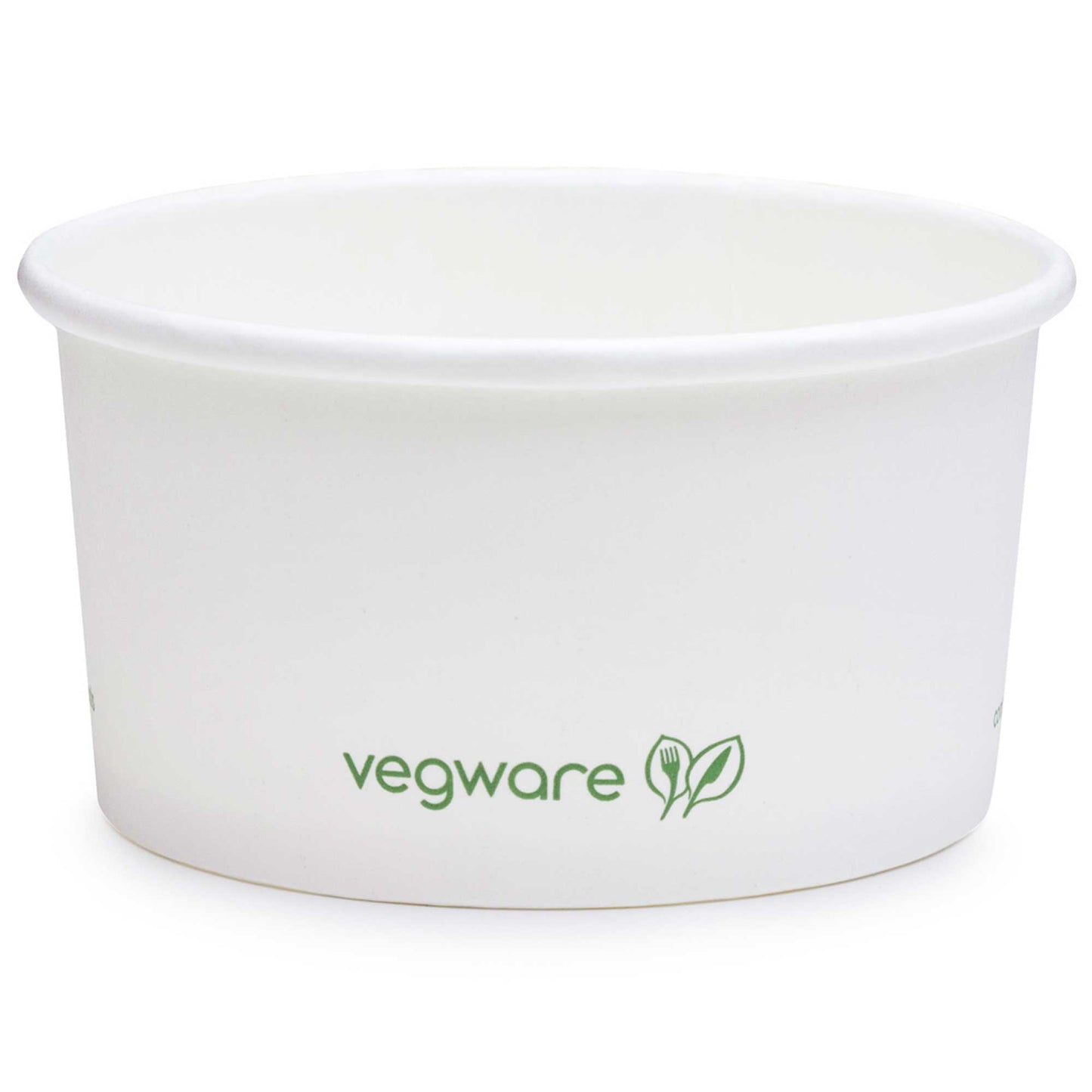 Vegware Compostable 6oz Soup Container 90-Series - White - Case of 1000