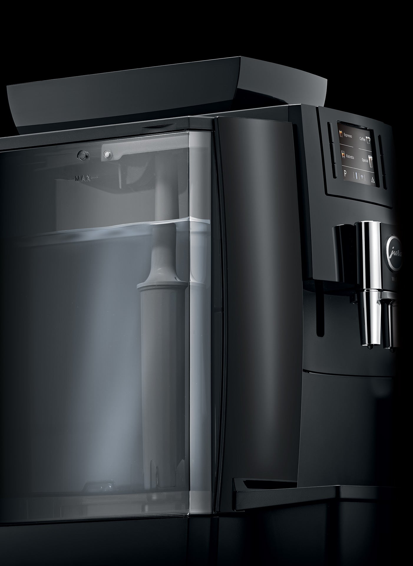 Jura WE6 Bean to Cup Coffee Machine - Up to 40 Cups Per Day