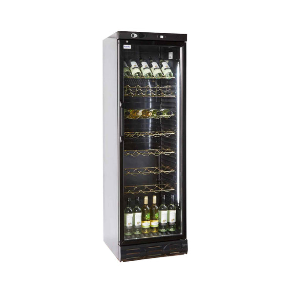 Prodis XW380 Tall Upright Wine Cooler, Black Finish, 7 Shelves