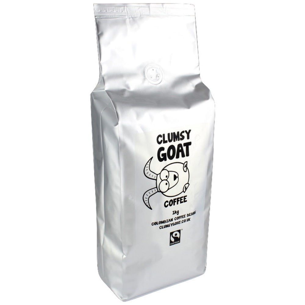 Clumsy Goat Fairtrade Colombian Coffee Beans - 100% Arabica