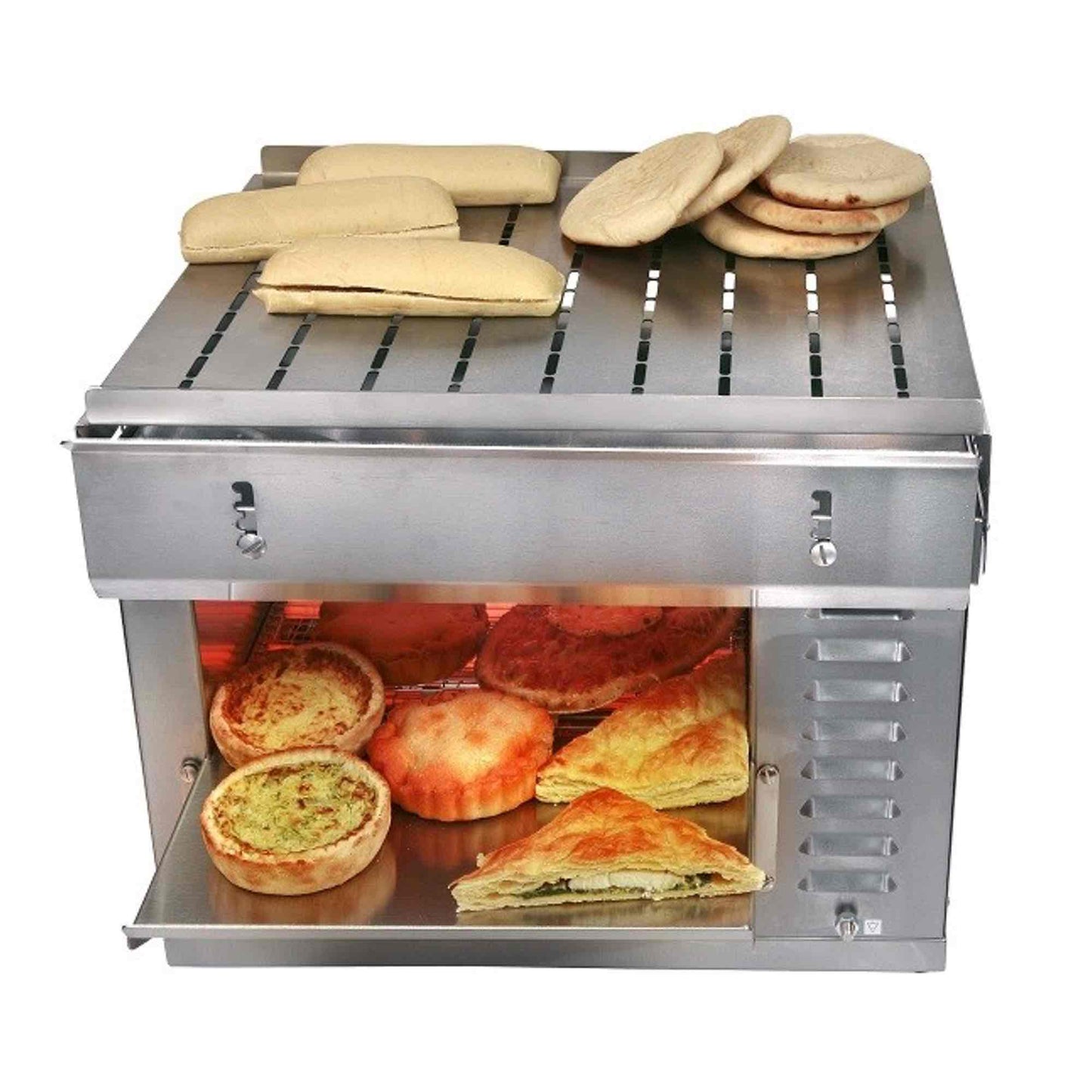Roller Grill Pass Thorugh Conveyor Toaster 470w x 720d x 445h (mm) - CT3000