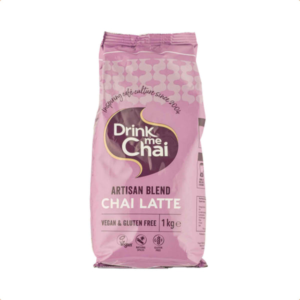 Drink Me Chai Vegan Artisan Blend Spiced Chai Latte 1kg Refill Bag