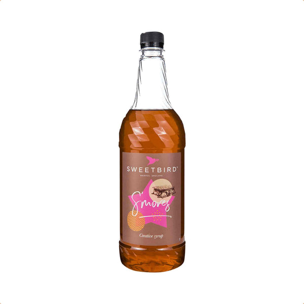 Sweetbird S'mores Coffee Syrup - 1 Litre Bottle