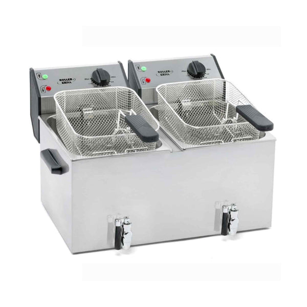 Roller Grill Deep Fat Fryer Counter Top - Electric - 590w x 450d x 360h - FD80DR