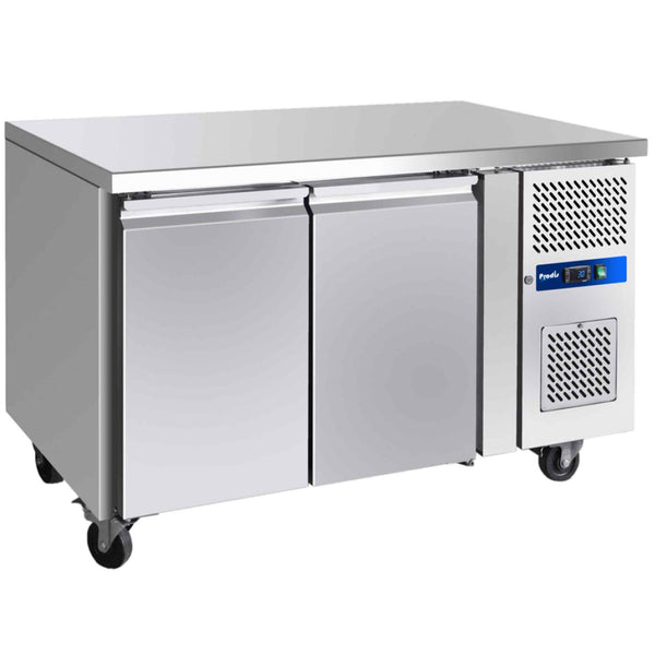 Prodis GRN-C2F Professional Two Door Stainless Steel Counter Freezer