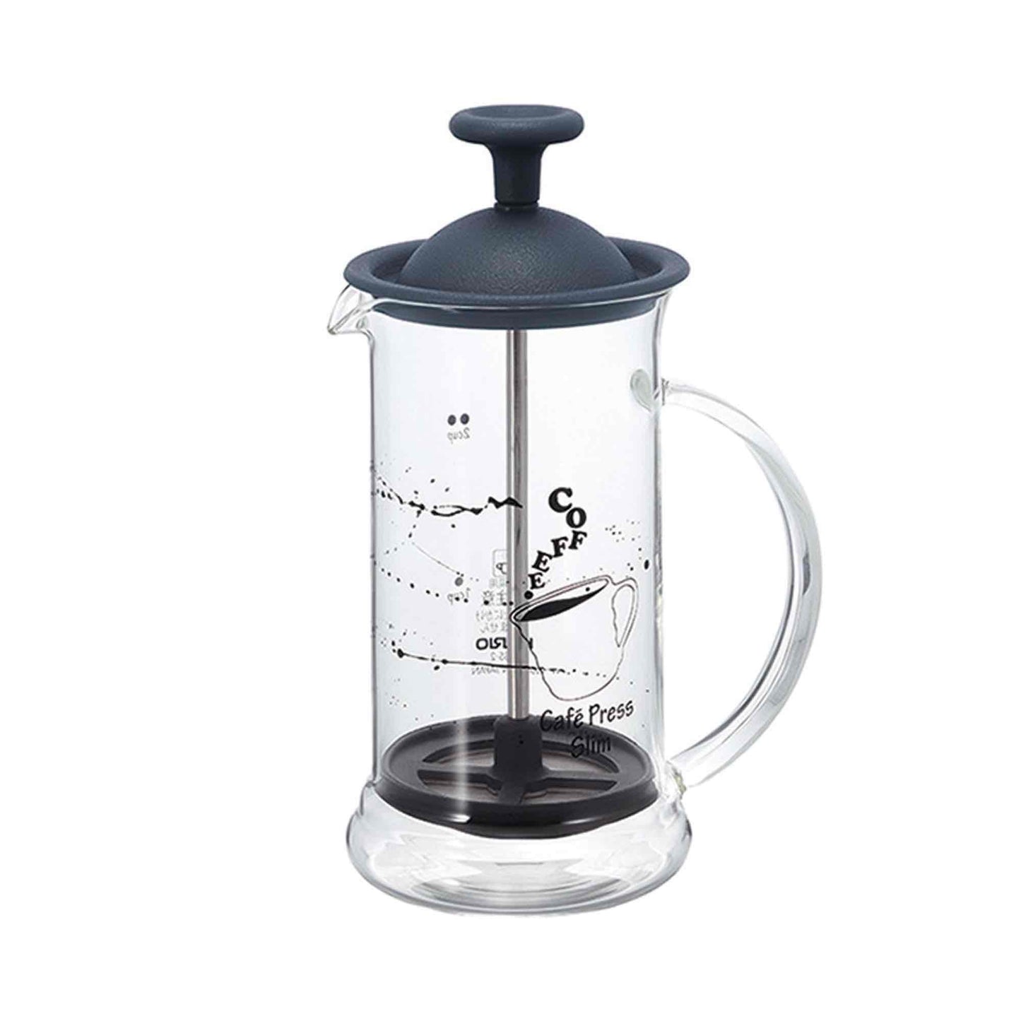 Hario Cafe Slim S Coffee Press 250ml - 2 Cup