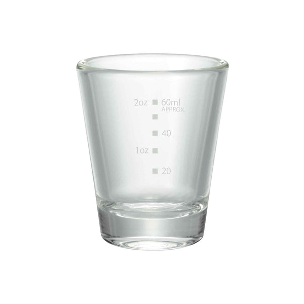 Hario Espresso Shot Glass With Markings - 2oz / 60ml