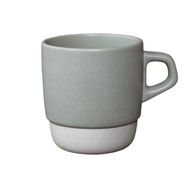 Kinto SCS Porcelain Stacking Coffee Mug - Grey - 320ml
