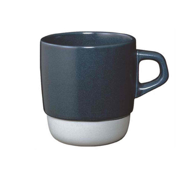 Kinto SCS Porcelain Stacking Coffee Mug - Navy - 320ml