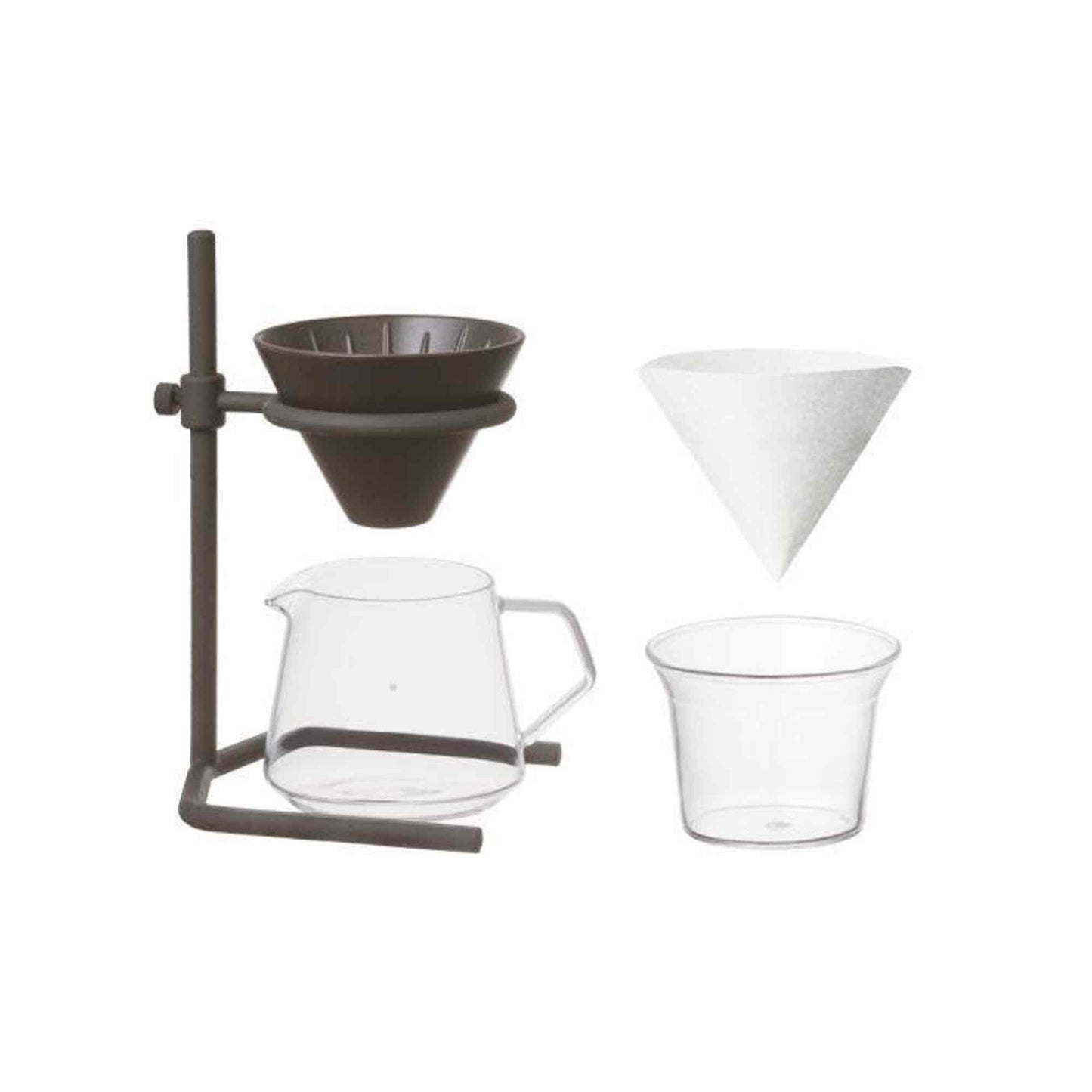 Kinto SCS-S04 Brewer Stand Set - 4 Cup
