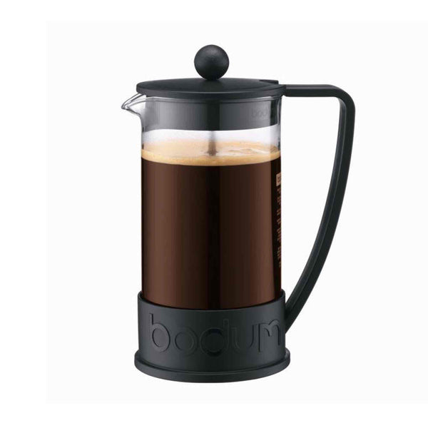 Bodum Brazil French Press Coffee Maker 1l - 8 Cup - Black