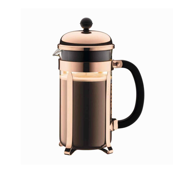 Bodum Chambord Coffee Maker 1l - 8 Cup - Copper Lid