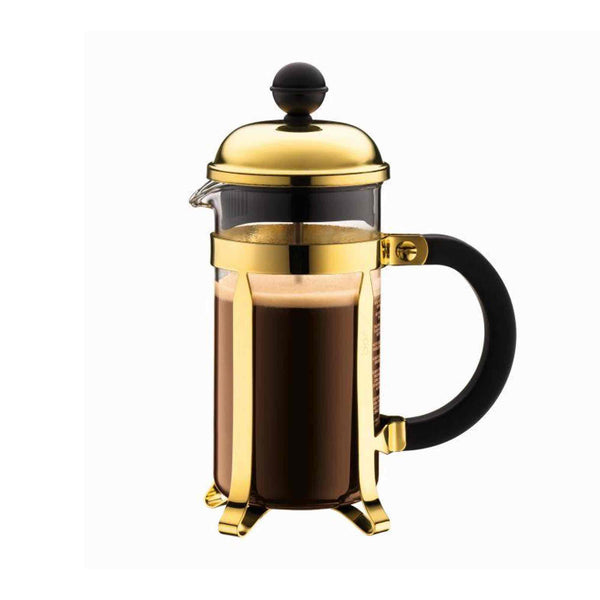 Bodum Chambord Coffee Maker 350ml - 3 Cup - Gold Plated