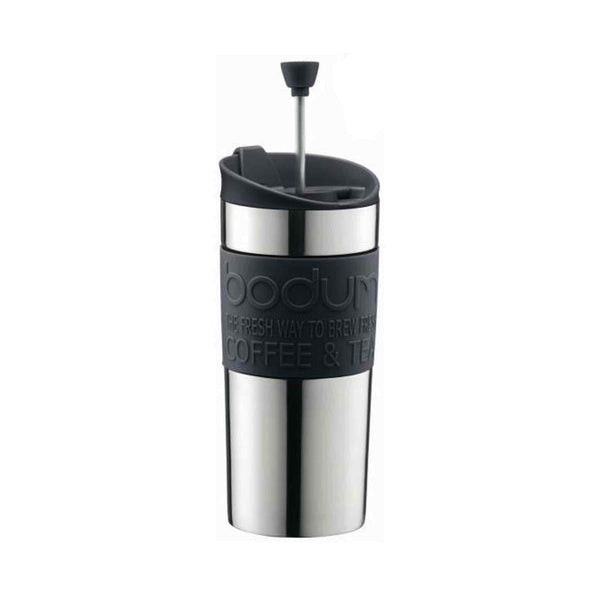 Bodum Travel Press Coffee Maker - Stainless Steel - 0.35l - 12oz