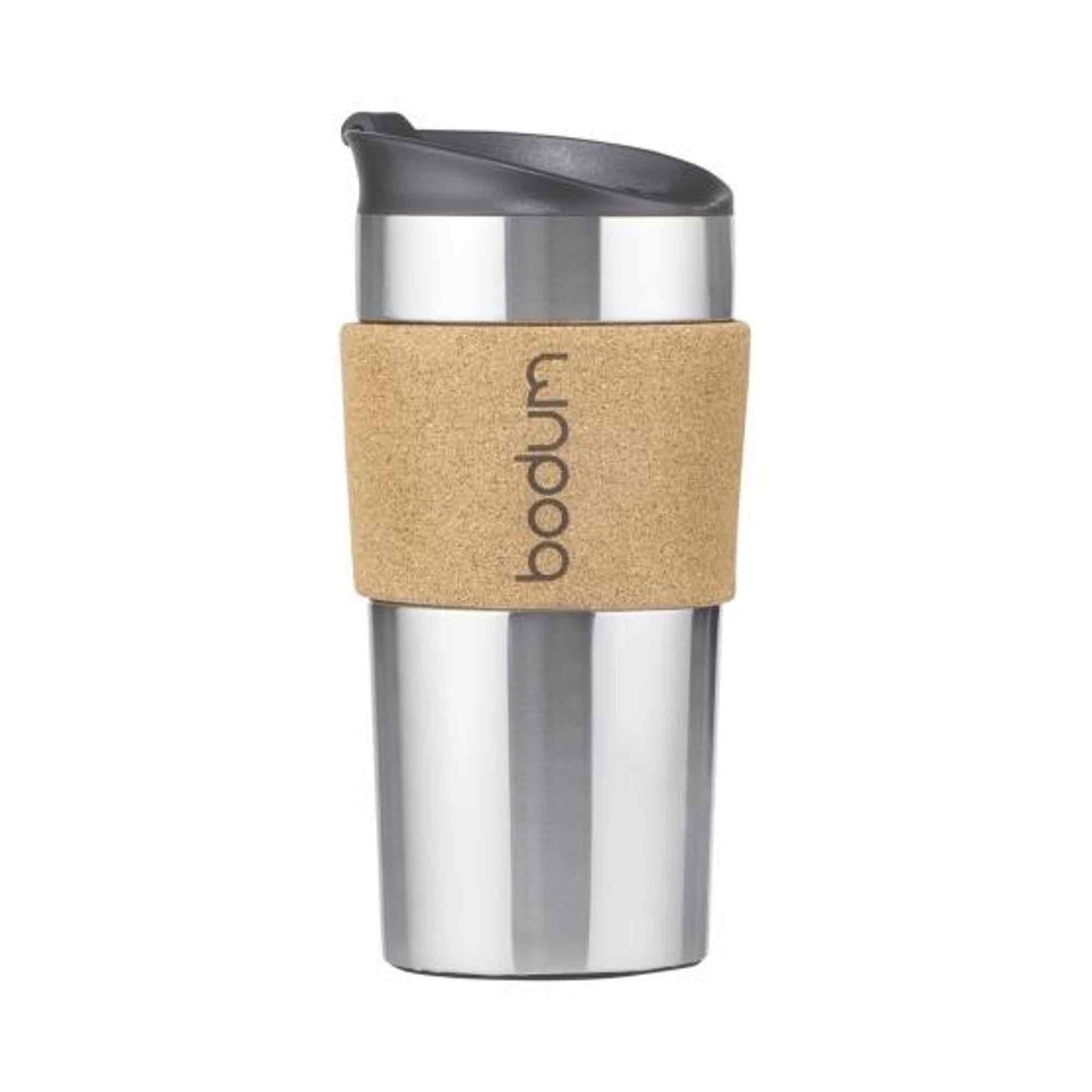 Bodum Travel Coffee Mug - Metal Finish - 0.35l - 12oz