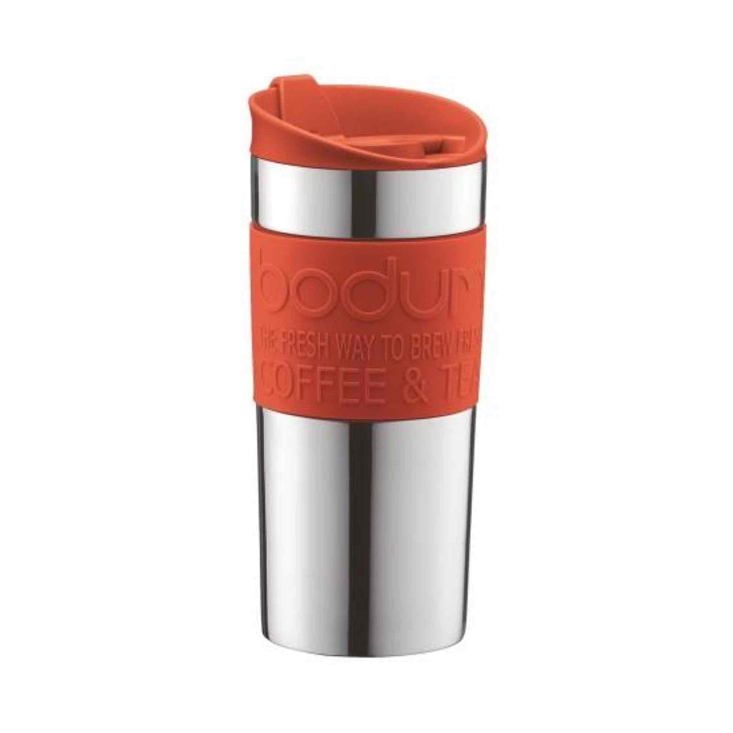 Bodum Travel Coffee Mug - Metal Finish - 0.35l - 12oz