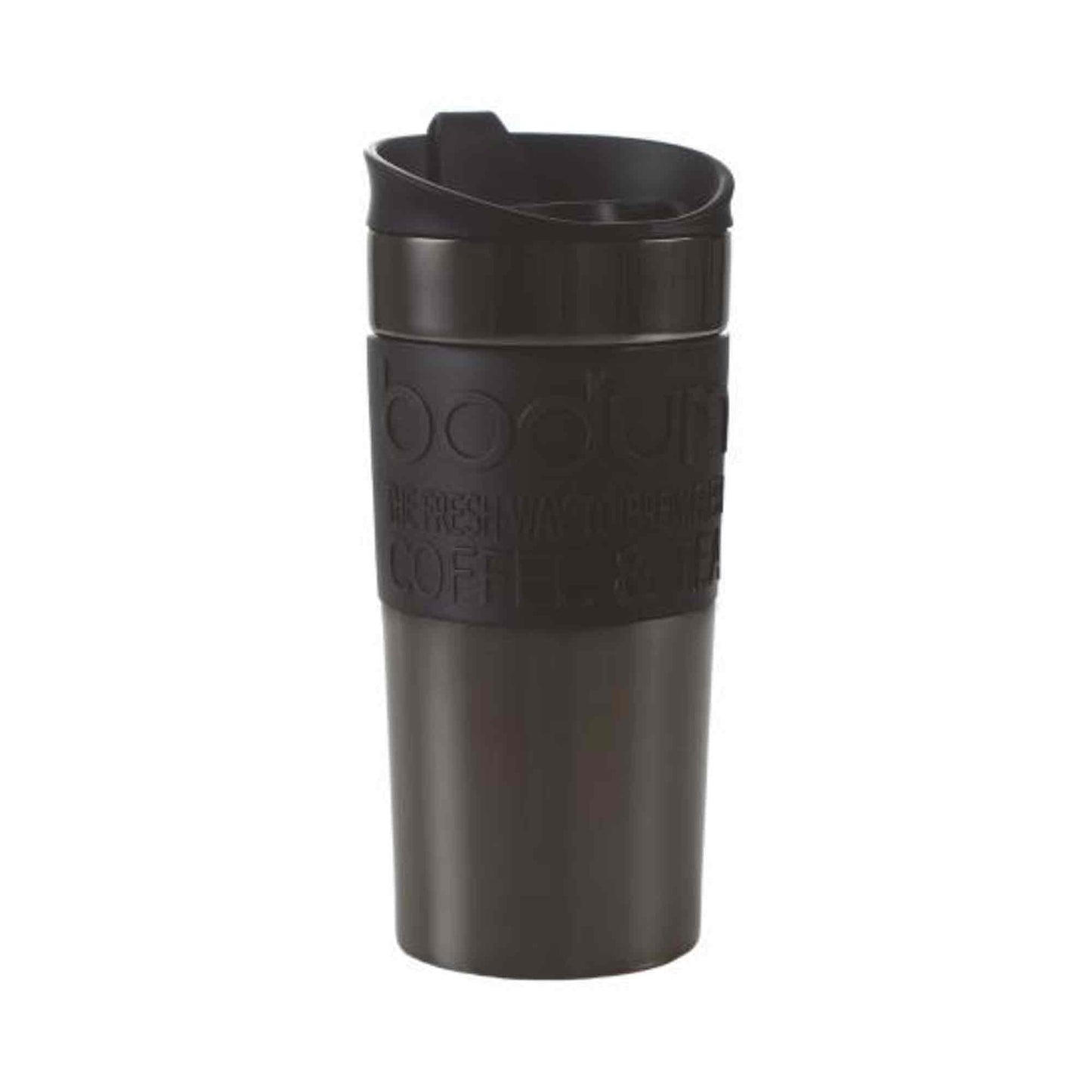Bodum Travel Coffee Mug - Metal Finish - 0.35l - 12oz