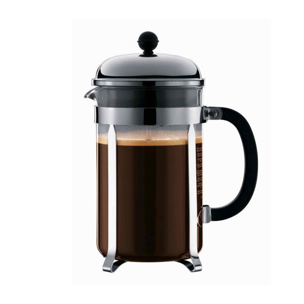 Bodum Chambord Coffee Maker 1.5l - 12 Cup - Stainless Steel