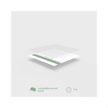 Vegware Slim 6oz White Compostable Single Wall Hot Cups - Case of 1000