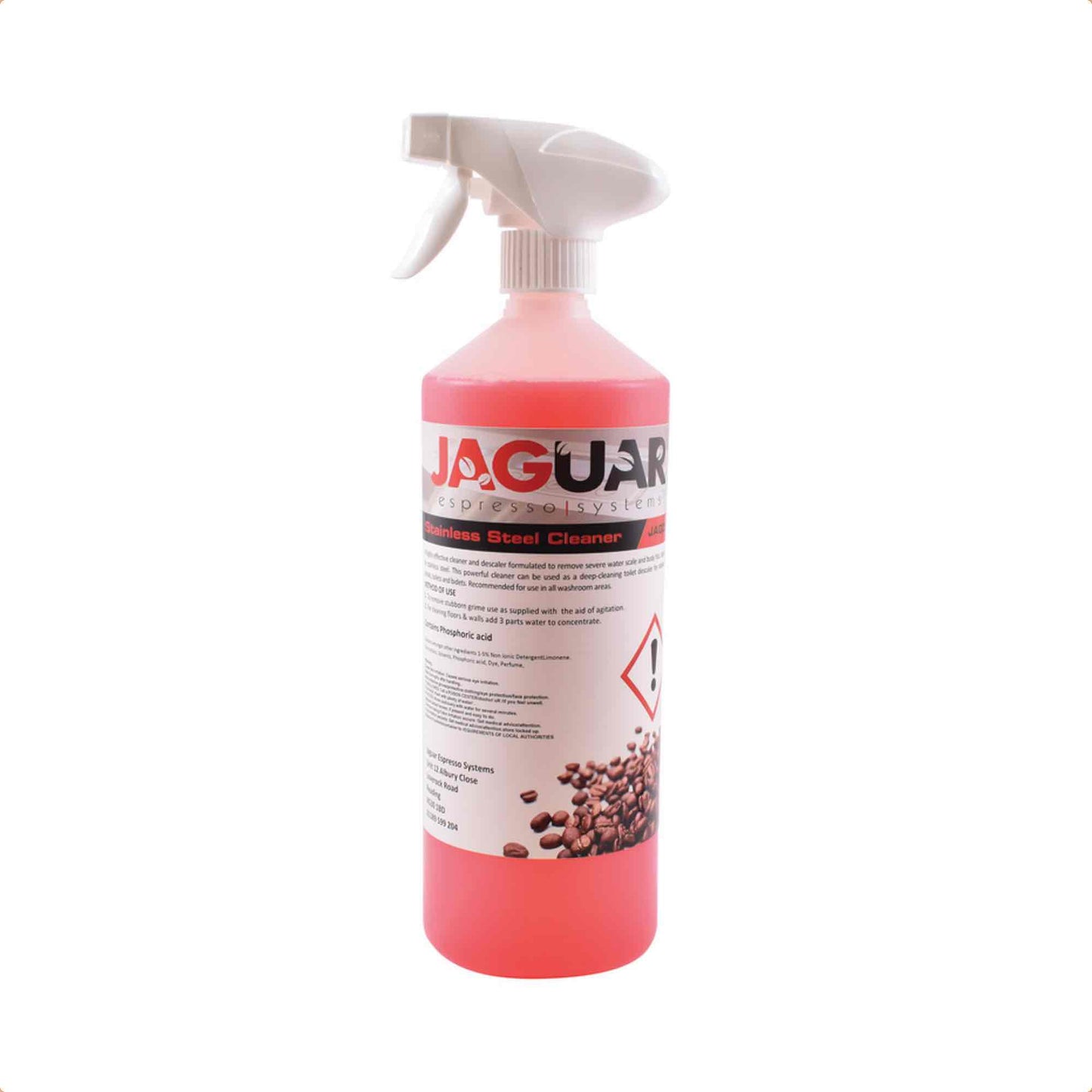 Cafe Clean Heavy Duty Stainless Steel Cleaner & Descaler 1L