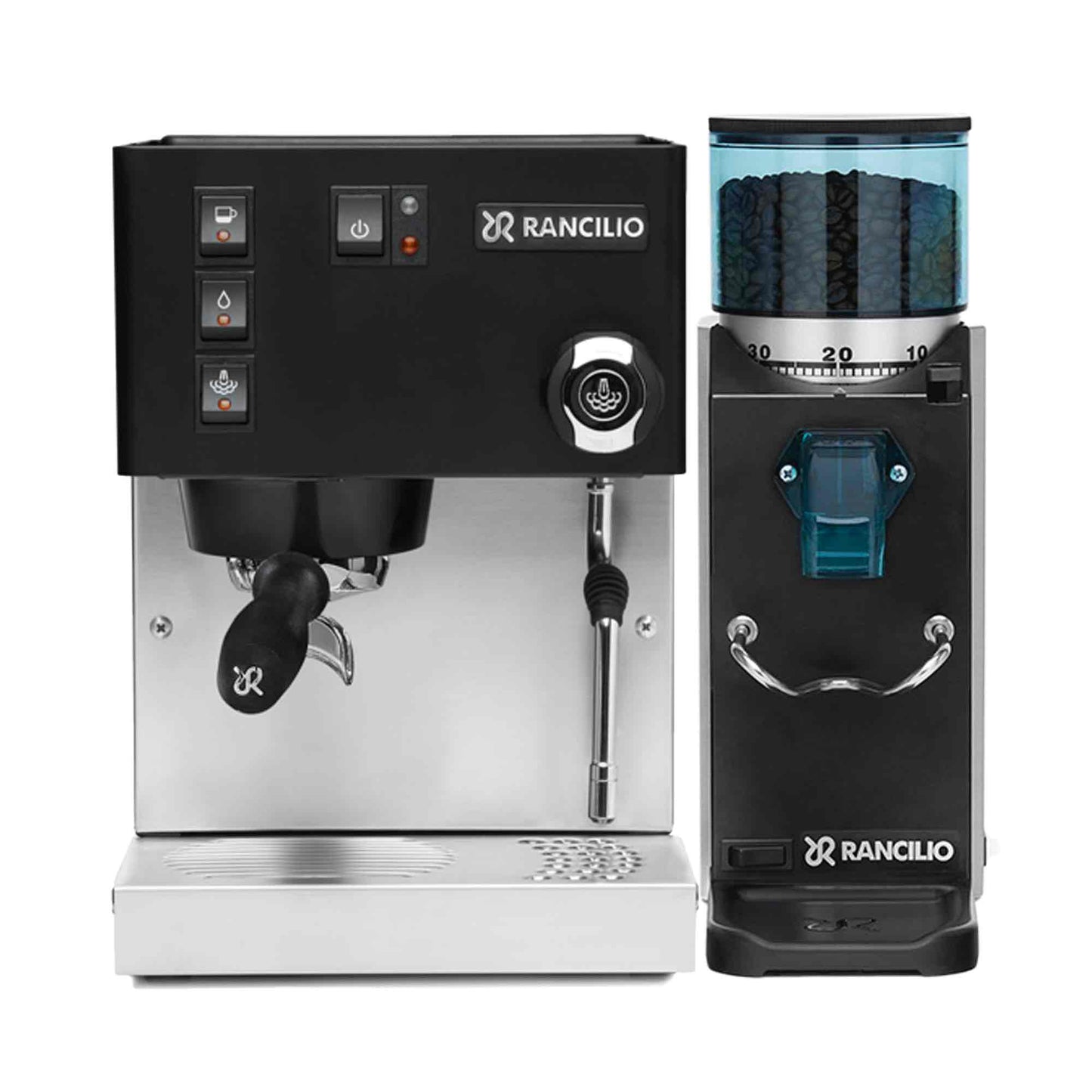 Rancilio Silvia E V6 Home Espresso Machine + Rocky SD Grinder Package
