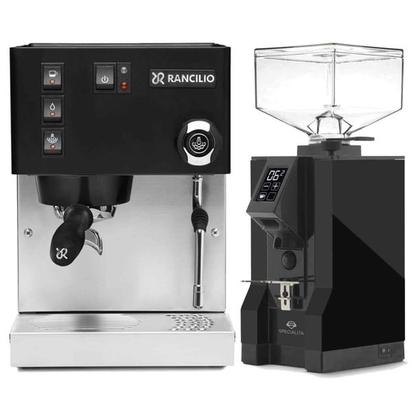 Rancilio Silvia E V6 Home Espresso Machine + Eureka Specialita Grinder Package