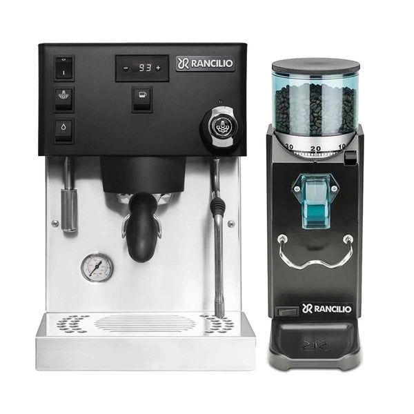 Rancilio Silvia Pro X Home Espresso Machine + Rocky SD Grinder Package