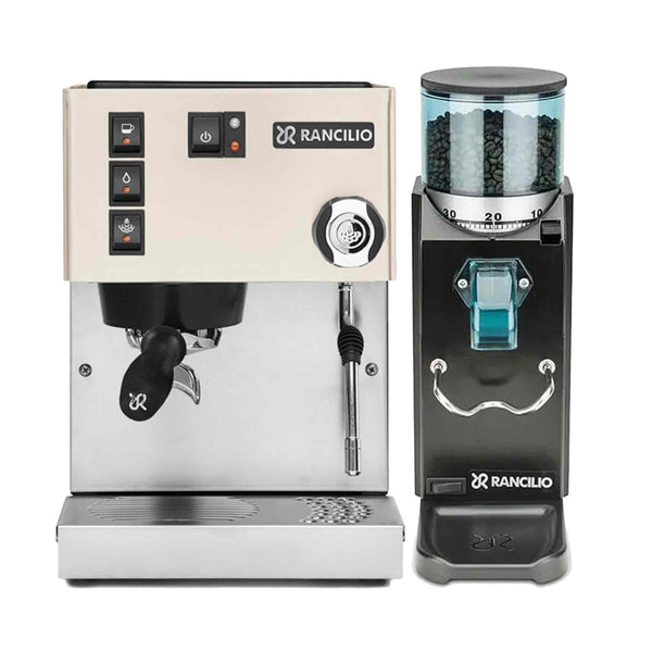 Rancilio Silvia E V6 Home Espresso Machine + Rocky SD Grinder Package