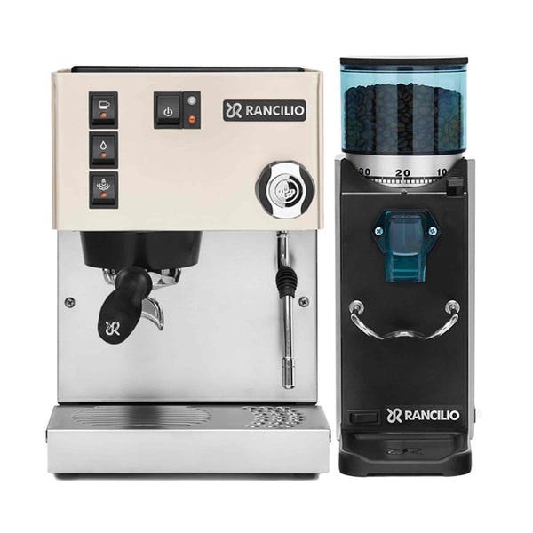 Rancilio Silvia E V6 Home Espresso Machine + Rocky SD Grinder Package