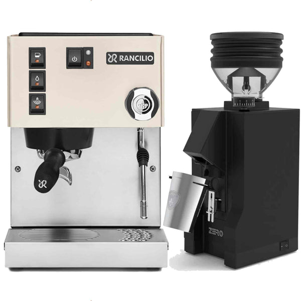 Rancilio Silvia E V6 Home Espresso Machine + Eureka Zero Package