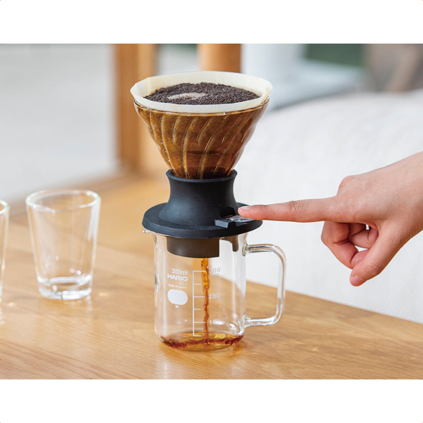 Hario V60 Immersion Pour Over Coffee Dripper
