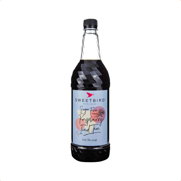 Sweetbird Sugar-Free Raspberry Iced Tea  Syrup - 1 Litre Bottle