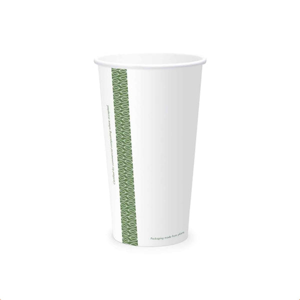 Vegware Plant-Based 12oz Paper Cold Cup, 76-Series - Case of 1000