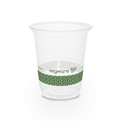 Vegware Plant-Based 7oz PLA Cold Cup, 76-Series - Case of 1000