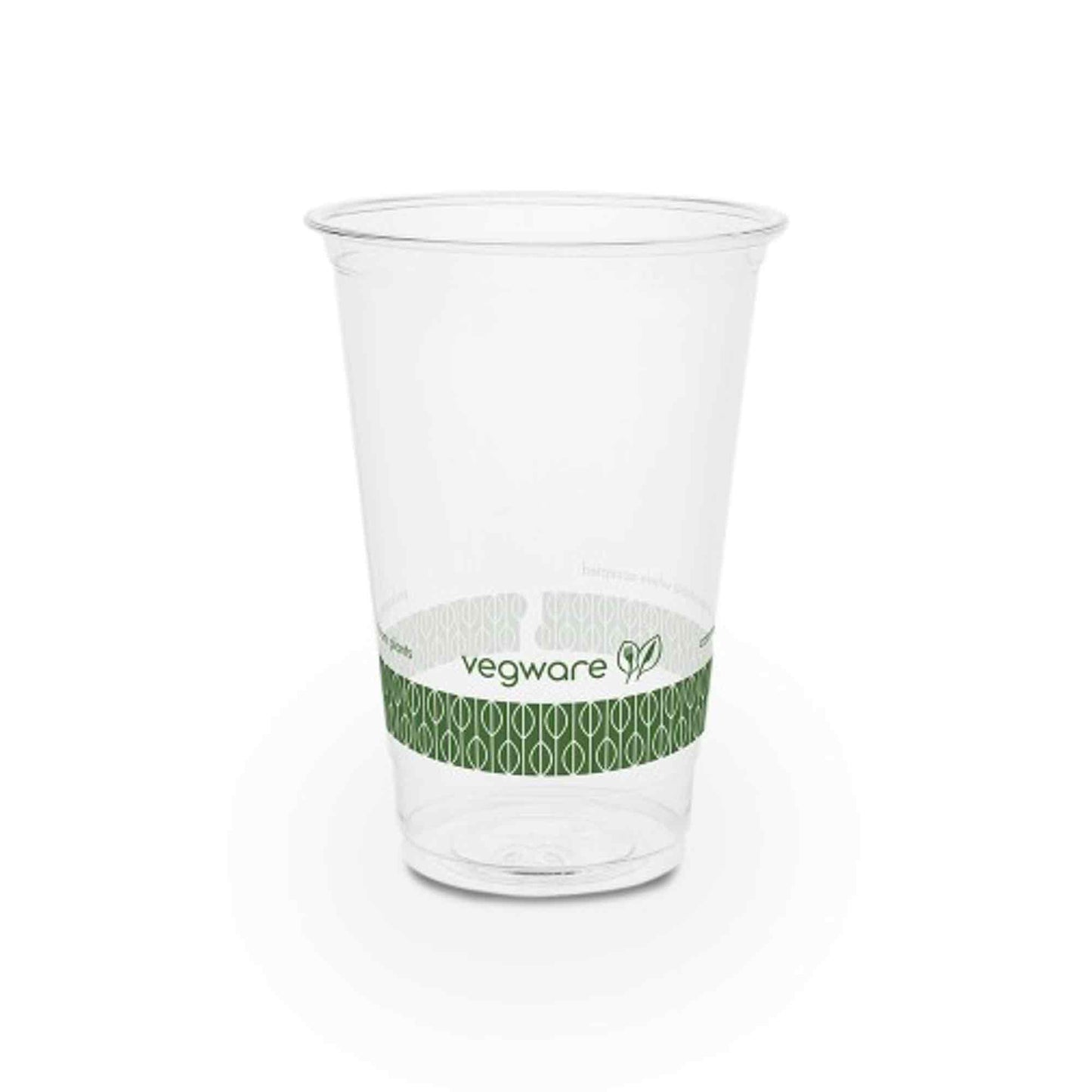 Vegware Plant-Based 9oz PLA Cold Cup, 76-Series - Case of 1000