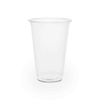 Vegware Plant-Based 9oz PLA Plain Cold Cup, 76-Series - Case of 1000