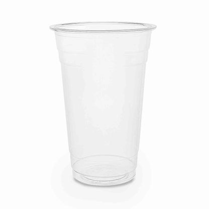 Vegware Plant-Based 20oz PLA Cold Cup, 96-Series - Case of 1000