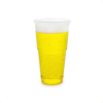 Vegware Plant-Based CE-Marked PLA Pint Cup - Case of 960