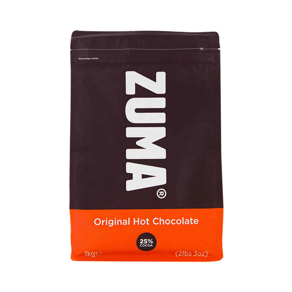 Zuma Original Premium Hot Chocolate 25% Cocoa 1kg
